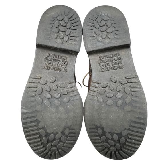 Vintage Red Wing Brown Leather Steel Toe Work Boot Size US 6.5 D - Picture 8 of 10